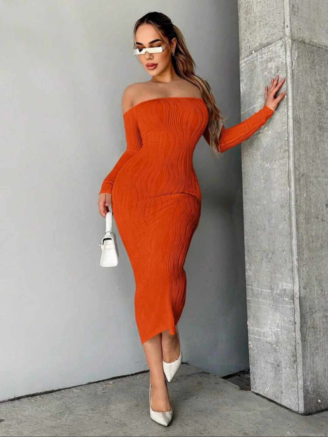 Backless And Off Shoulder Bodycon Dress